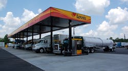 Two regions of the country now boast gasoline prices below the $2 per gallon mark, according to EIA: The Lower Atlantic and the Gulf Coast. (Photo by Sean Kilcarr/Fleet Owner)