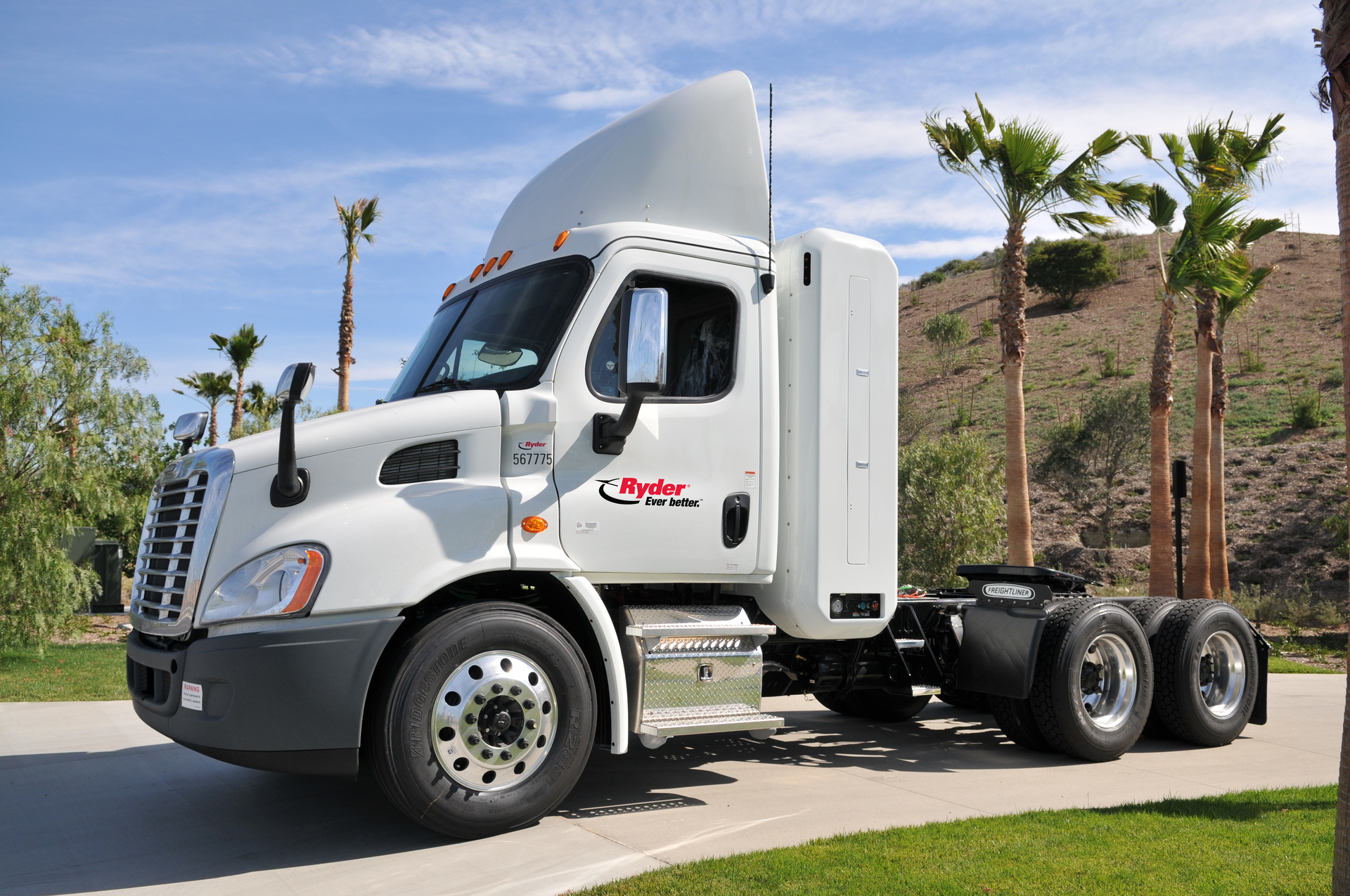 Ryder announced that it is the first commercial fleet outsourcing provider to surpass 100 million miles operating its natural gas vehicles