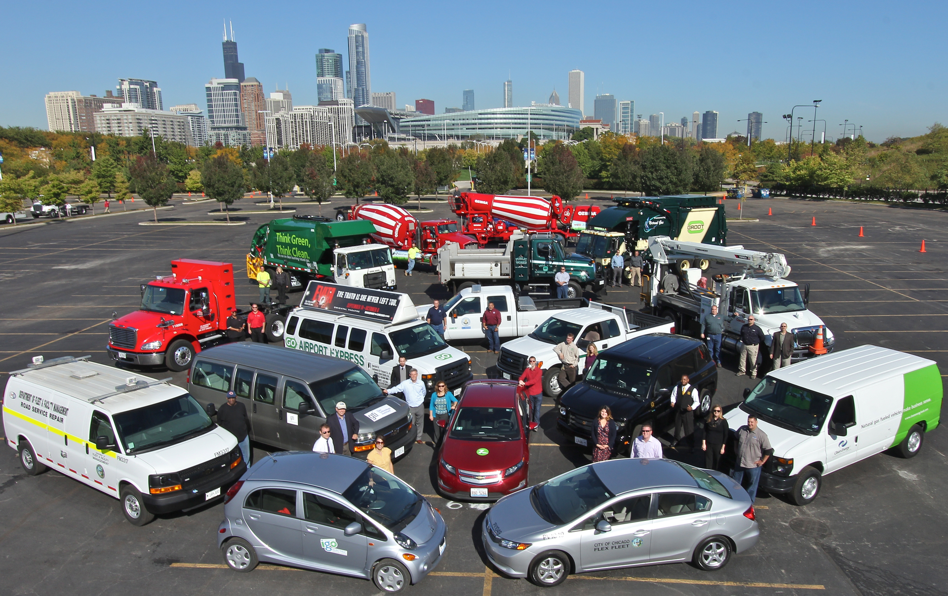 CALSTART noted that medium and heavyduty vehicles currently account for about 20 of GHG emissions and oil use in the US transportation sector but only comprise 5 of the vehicles on the road Photo courtesy of the Clean Cities Coalition