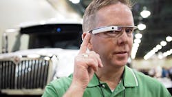 Despite setbacks and lots of yettoberealized potential augmented reality AR has long shown promise for vehicle use generally and trucking applications in particular as well Here Omnitracs Director of Product Innovation Wes Mays models Google Glass the groundbreaking wouldbe product that helped spur attention to AR technology but raised a number of concerns Despite setbacks and lots of yettoberealized potential augmented reality AR has long shown promise for vehicle use generally and trucking applications in particular as well Here Omnitracs Director of Product Innovation Wes Mays models Google Glass the groundbreaking wouldbe product that helped spur attention to AR technology but raised a number of concerns