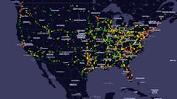 The large community of Trucker Path parking and planning app users continuously reports things like parking availability and reviews of truck stops among other info providing a look at what39s going on across North America This graphic illustrates parking availability reported at over 27000 locations for one particular evening hour in midJuly The large community of Trucker Path parking and planning app users continuously reports things like parking availability and reviews of truck stops among other info providing a look at what39s going on across North America This graphic illustrates parking availability reported at over 27000 locations for one particular evening hour in midJuly