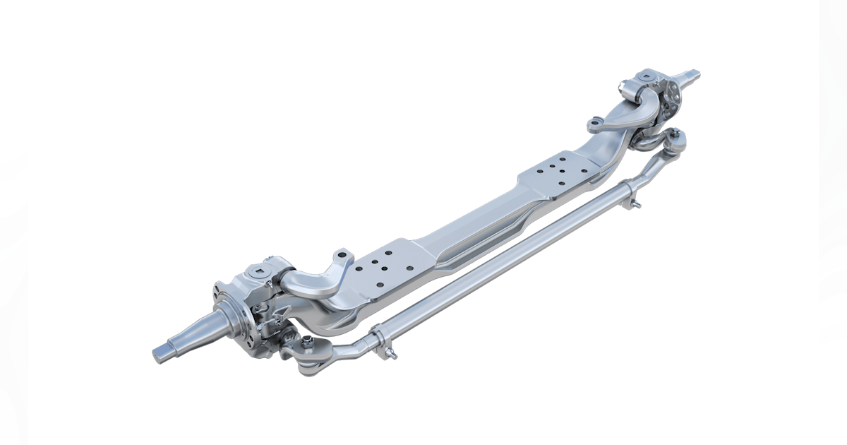 Meritor expands MFS axle series with drop-axle option | FleetOwner