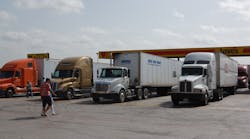 Stay Metrics research found that out of 100 drivers, 33 will leave 90 days after being hired, with 22 leaving by the 180 day mark. (Photo by Sean Kilcarr/Fleet Owner)