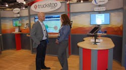 Truckstop.com plans to offer live demonstrations of its new rate forecasting enhancement at the end of September. (Photo by Sean Kilcarr/Fleet Owner)