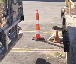 Navigating last few critical feet into a loading dock is automated by a new software update developed for Eaton automated mechanical transmissions Navigating last few critical feet into a loading dock is automated by a new software update developed for Eaton automated mechanical transmissions