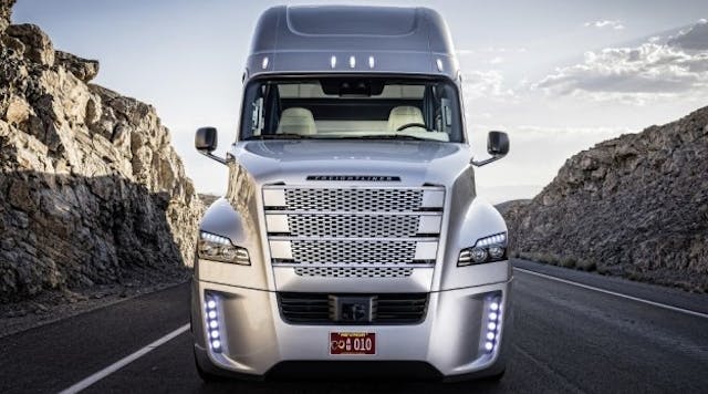 There are too many &apos;sub-markets&apos; in trucking for a &apos;one size fits all&apos; approach to deploying autonomous truck technology. (Photo courtesy of Freightliner)