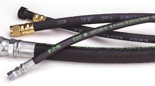 Eaton&apos;s new GH100 and GH101 hoses for high-percentage biodiesel blend and high-temperature oil applications.