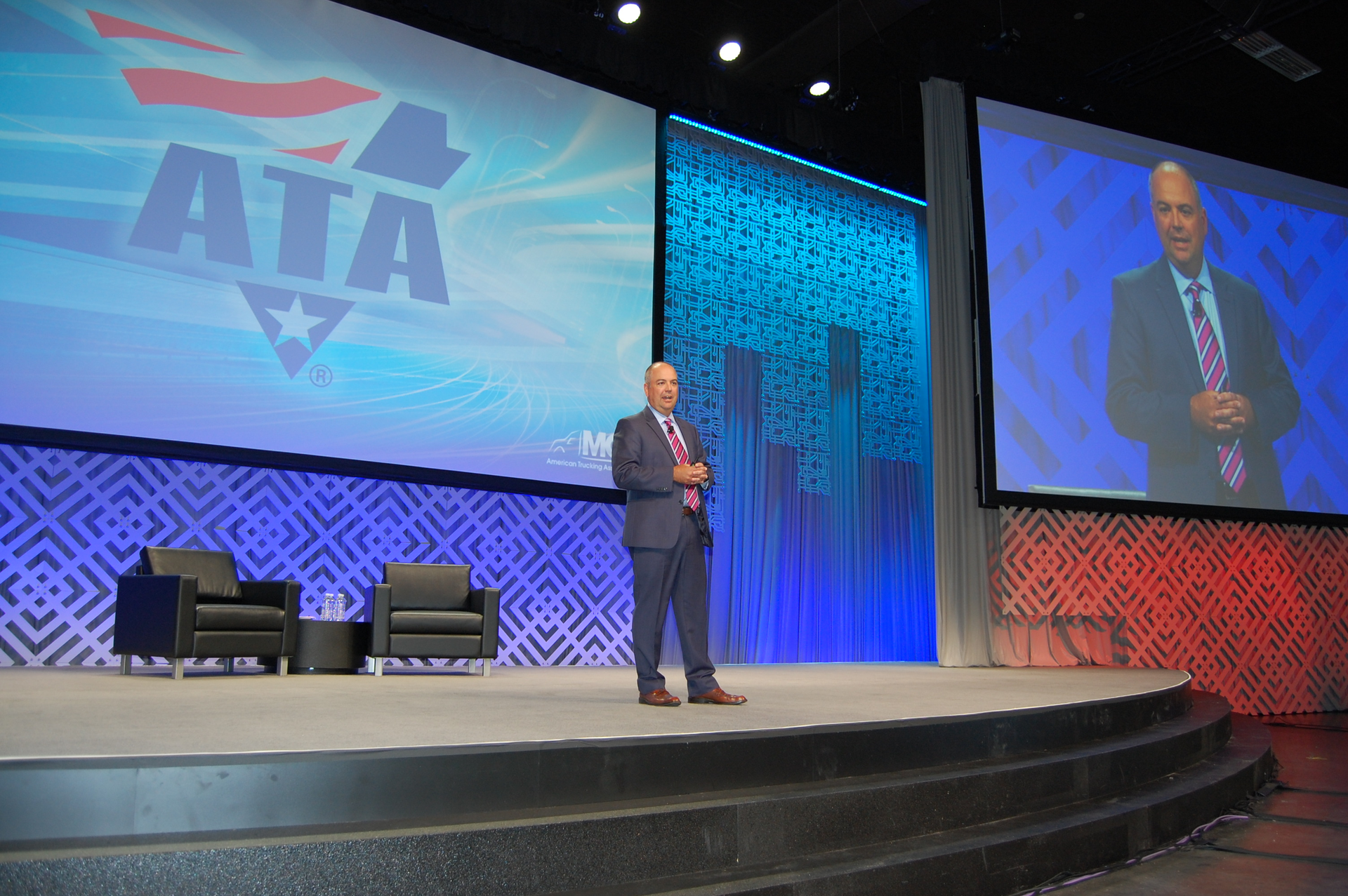 ATA39s Bob Costello said that TL carriers are operating 3 more tractors today than they were in 2014 back when available loads outpaced available tractors That dynamic quotreversedquot at the end of 2015 he said Photo by Sean KilcarrFleet Owner