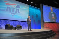 ATA39s Bob Costello said that TL carriers are operating 3 more tractors today than they were in 2014 back when available loads outpaced available tractors That dynamic quotreversedquot at the end of 2015 he said Photo by Sean KilcarrFleet Owner ATA39s Bob Costello said that TL carriers are operating 3 more tractors today than they were in 2014 back when available loads outpaced available tractors That dynamic quotreversedquot at the end of 2015 he said Photo by Sean KilcarrFleet Owner