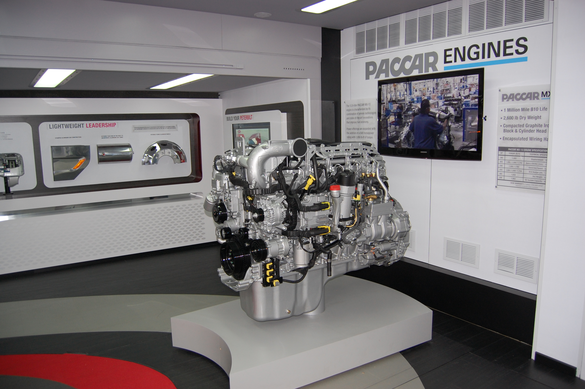 Oil changes for the MX11 and MX13 engines are being extended out to 75000 miles PACCAR said Photo by Sean KilcarrFleet Owner