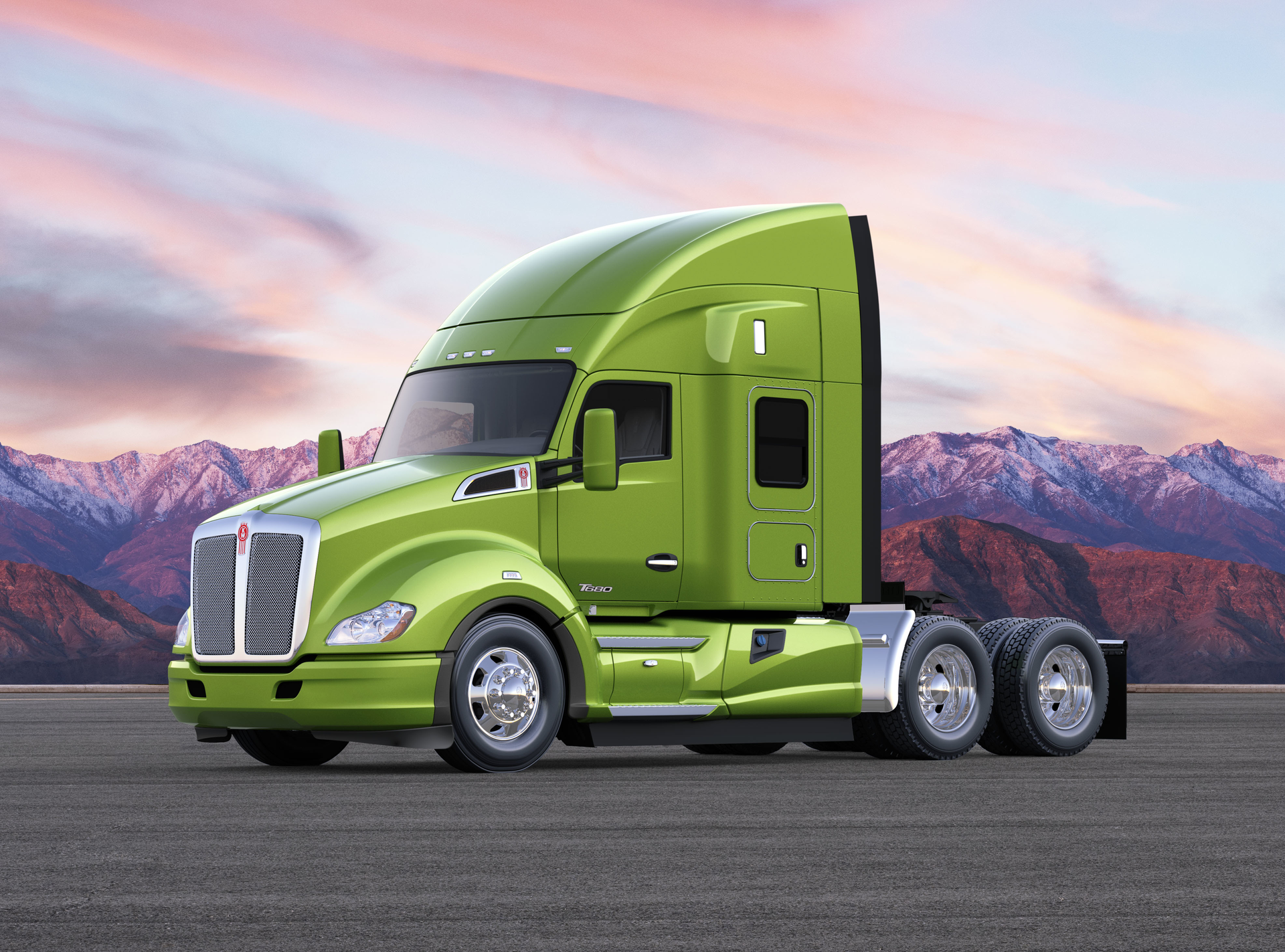 A new 52in midroof sleeper package for Kenworth T680 models with Advantage powertrain configurations should help deliver up to a 6 improvement in fuel economy Photo Kenworth