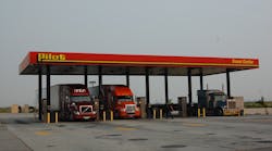 Diesel and gasoline still remain cheaper in week-to-week comparisons with 2015 prices, EIA&apos;s data indicates. (Photo by Sean Kilcarr/Fleet Owner)