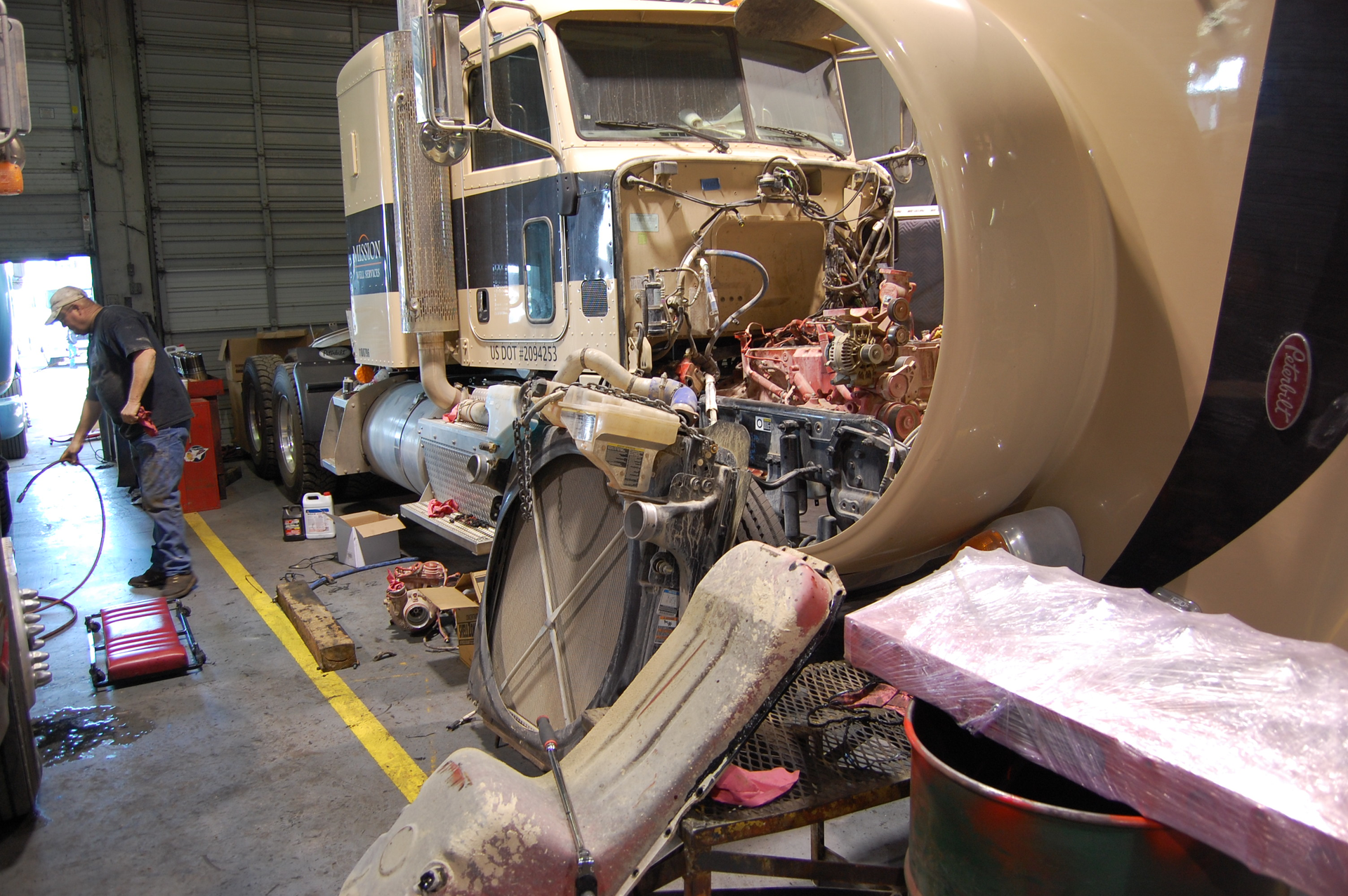 The ldquofirst phaserdquo of the PC11 development process ndash establishing the requirements and tests these new diesel engine oils needed to meet ndash took six months to complete Photo by Sean KilcarrFleet Owner