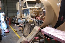 The ldquofirst phaserdquo of the PC11 development process ndash establishing the requirements and tests these new diesel engine oils needed to meet ndash took six months to complete Photo by Sean KilcarrFleet Owner The ldquofirst phaserdquo of the PC11 development process ndash establishing the requirements and tests these new diesel engine oils needed to meet ndash took six months to complete Photo by Sean KilcarrFleet Owner