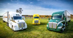 Baylor Trucking has added 70 new Kenworth tractors ndash all equipped with Bendix driver assistance and side object detection safety technologies ndash to its fleet Baylor Trucking has added 70 new Kenworth tractors ndash all equipped with Bendix driver assistance and side object detection safety technologies ndash to its fleet