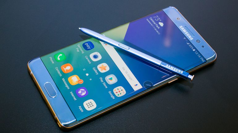 The Samsung Galaxy Note 7 smart phone is being recalled because its lithiumion battery poses a fire hazard Photo Samsung
