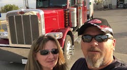 Suzie and David Helgerson, secretary and vice-president of Deaf Truckers United, respectively, help deaf people obtain their CDLs.