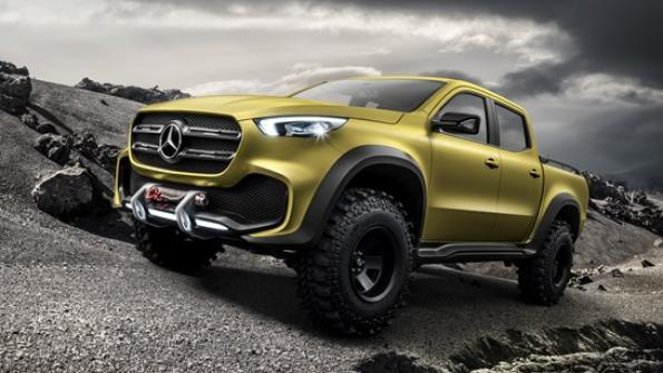 MercedesBenz Powerful Adventurer XClass pickup