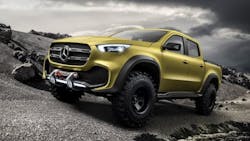 MercedesBenz Powerful Adventurer XClass pickup MercedesBenz Powerful Adventurer XClass pickup