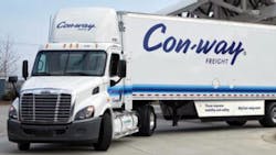 XPO Logistics says it has completed the sale of truckload assets mdash trucks trailers and locations mdash that were part of its acquisition last year of Conway Inc XPO Logistics says it has completed the sale of truckload assets mdash trucks trailers and locations mdash that were part of its acquisition last year of Conway Inc