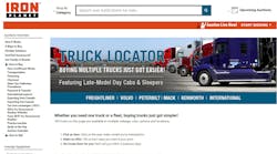 IronPlanet, an online used equipment marketplace, has launched a new Truck Locator service that&apos;s &apos;tailor-made&apos; to streamline bulk purchase for fleet buyers.