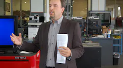 Phillip Swaim VTNA39s director of network fixed operations explained that at its heart the Uptime Centers program is about not letting quotsmall jobsquot get stuck behind quotbig jobsquot in a dealership39s service lanes Photo by Sean KilcarrFleet Owner