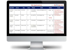 MyCDLapp has added a custom question builder to its online driver application software MyCDLapp has added a custom question builder to its online driver application software