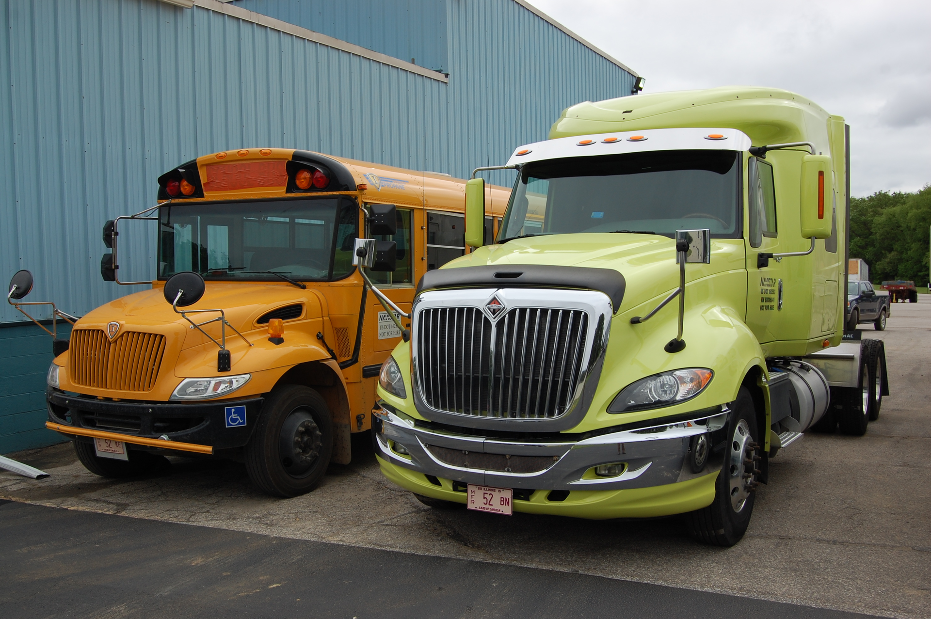 Navistar expects its new telematics quotecosystemquot to function like Apple39s iTunes allowing truck and bus customers to download only the telematics functions they want Photo by Sean KilcarrFleet Owner