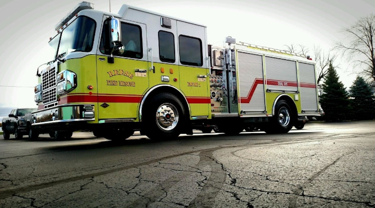 Spartan&apos;s S-180 Pumper truck goes into service at Reese Fire Rescue.