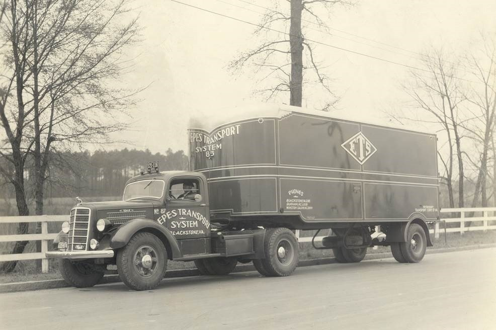 Epes Transport System vintage truck