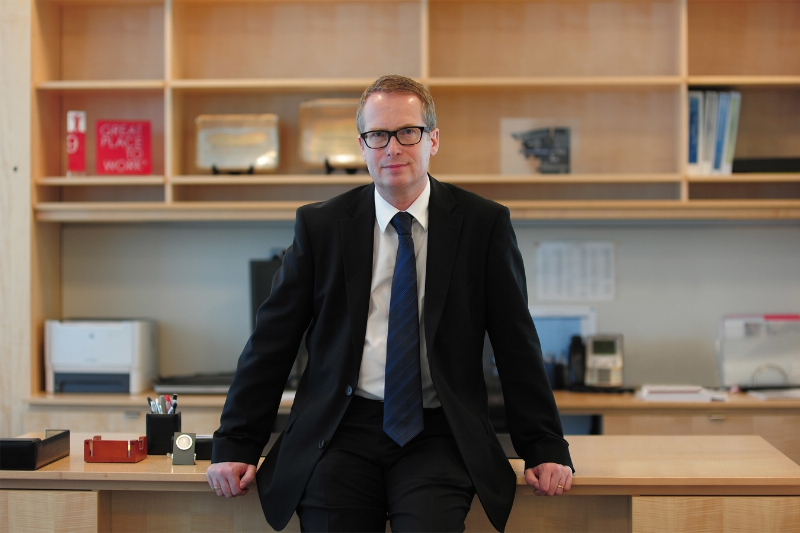 Waldeck originally joined Daimler AG in 1994 as the controller of credit risk for MercedesBenz Bank in Germany Photo courtesy of Daimler Truck Financial