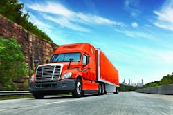 Schneider has upped its maximum cruise control speed to 63 mph from 60 mph on all solo van truckload tanker and dedicated tractors equipped with collision mitigation technology Schneider has upped its maximum cruise control speed to 63 mph from 60 mph on all solo van truckload tanker and dedicated tractors equipped with collision mitigation technology