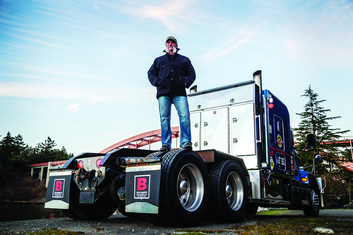 Marc Springer tried to promote a positive image of the trucking industry while starring on AampErsquos Shipping Wars