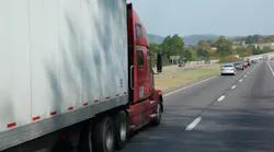 quotInfrastructure improvements would be a boon for trucking safety There are issues with traffic congestion and truck parking and parking on roadway shoulders can create a liability situationquot mdashTodd Reiser vice president of the transportation practice for the Lockton Companies Photo by Sean KilcarrFleet Owner