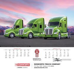 Kenworth 2017 Wall Calendar Kenworth 2017 Wall Calendar