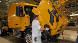 quotThe most recent economic news has been positive so freight demand should keep truck orders propped up for a few more monthsquot Don Ake FTR Photo by Sean Kilcarr for Fleet Owner