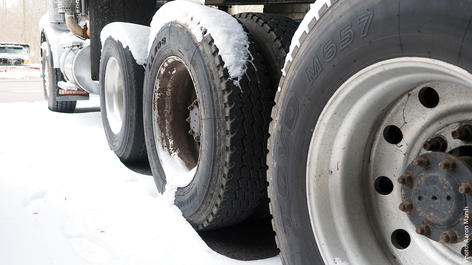 Winter can make manually checking truck tires a real nuisance and a tire pressure monitoring system or TPMS can offer relief and additionally benefit fleets in a number of ways according to three manufacturers