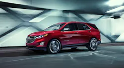 The 2018 model Chevrolet Equinox Photo courtesy of GM