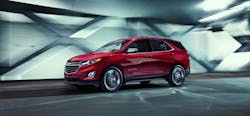 The 2018 model Chevrolet Equinox Photo courtesy of GM The 2018 model Chevrolet Equinox Photo courtesy of GM