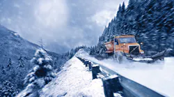 Volvo VHD plow
