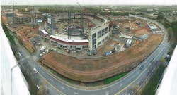 The new Atlanta Braves baseball stadium sits at the intersection of the ninth worst freight bottleneck in the nation the junction between I75 at I285 North in Atlanta and is expected to impact its traffic volume ATRI39s Rebecca Brewster notes Photo courtesy of Curbed Atlanta The new Atlanta Braves baseball stadium sits at the intersection of the ninth worst freight bottleneck in the nation the junction between I75 at I285 North in Atlanta and is expected to impact its traffic volume ATRI39s Rebecca Brewster notes Photo courtesy of Curbed Atlanta