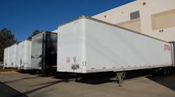 Focusing on the status of trailers, chassis, and containers can help create a more complete, data-driven transportation and logistics ecosystem to improve decision-making, argues BlackBerry. (Photo by Sean Kilcarr for Fleet Owner)