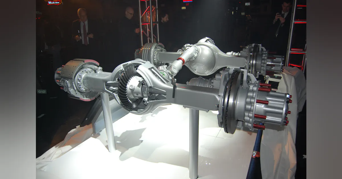 Meritor unveils 14X HE tandem drive axle | FleetOwner