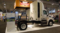 The company&rsquo;s CNG systems also includes a fuel management module that fully integrates with the Rush Truck Centers (RTC) telematics platform. (Photo by Sean Kilcarr for Fleet Owner)