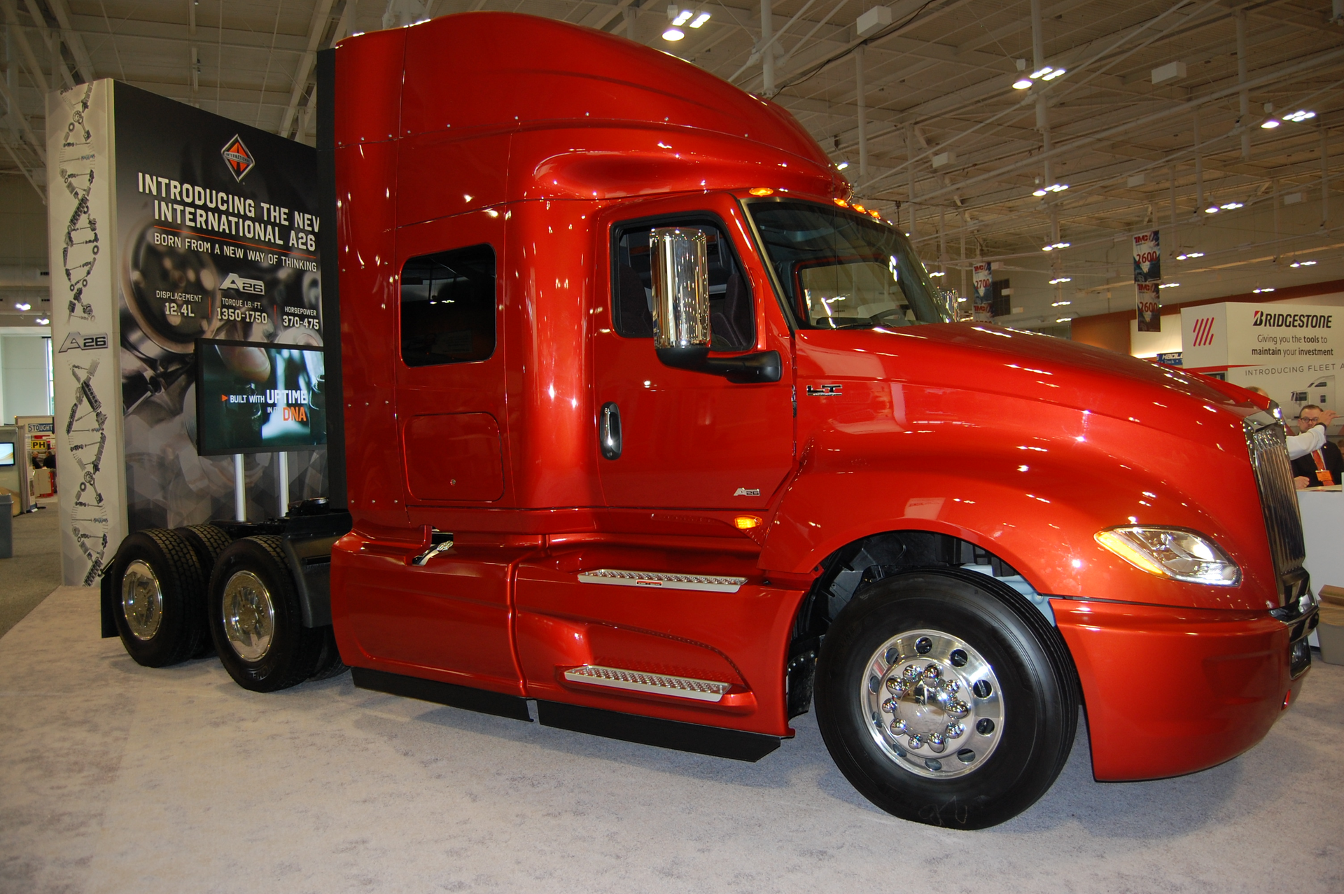 Platooning and autonomous vehicle operation for example are expected to help where driver comfort and perhaps recruiting and retention too is concerned Photo by Sean Kilcarr for Fleet Owner