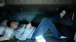 FMCSA research confirmed that the 34hour restart provides drivers the opportunity for needed sleep time and sleep quality to recover from any acute or cumulative fatigue and to reduce stress Photo courtesy of Kenworth Truck Co