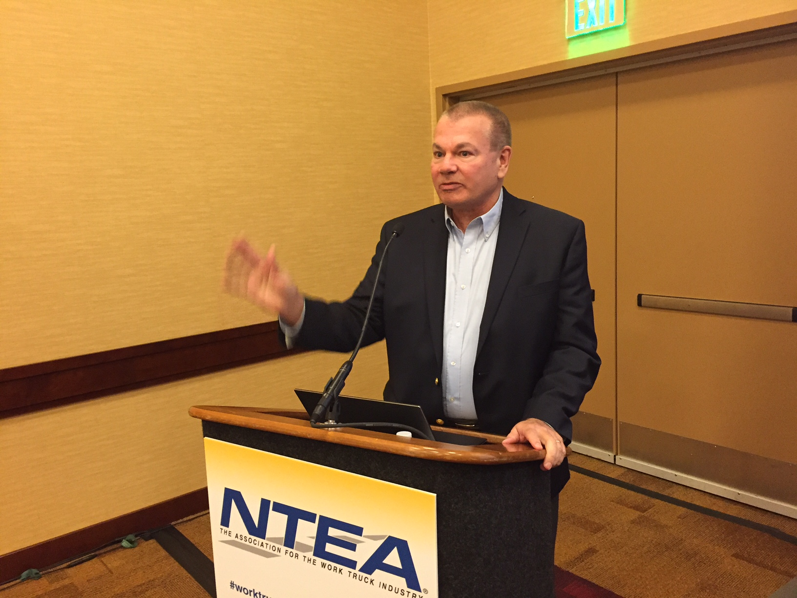 eNow39s Jeffrey Flath Photo by Sean Kilcarr for Fleet Owner