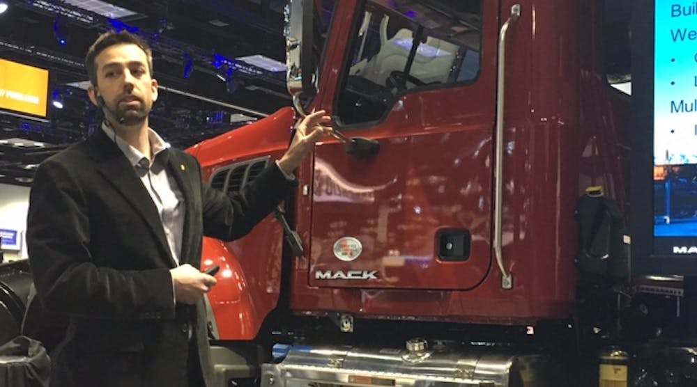 Tim Wrinkle, construction product manager Mack Trucks, notes that Mack&rsquo;s Granite models are available with the 11-liter Mack MP7 engine or the Mack MP8 engine when more power is needed.