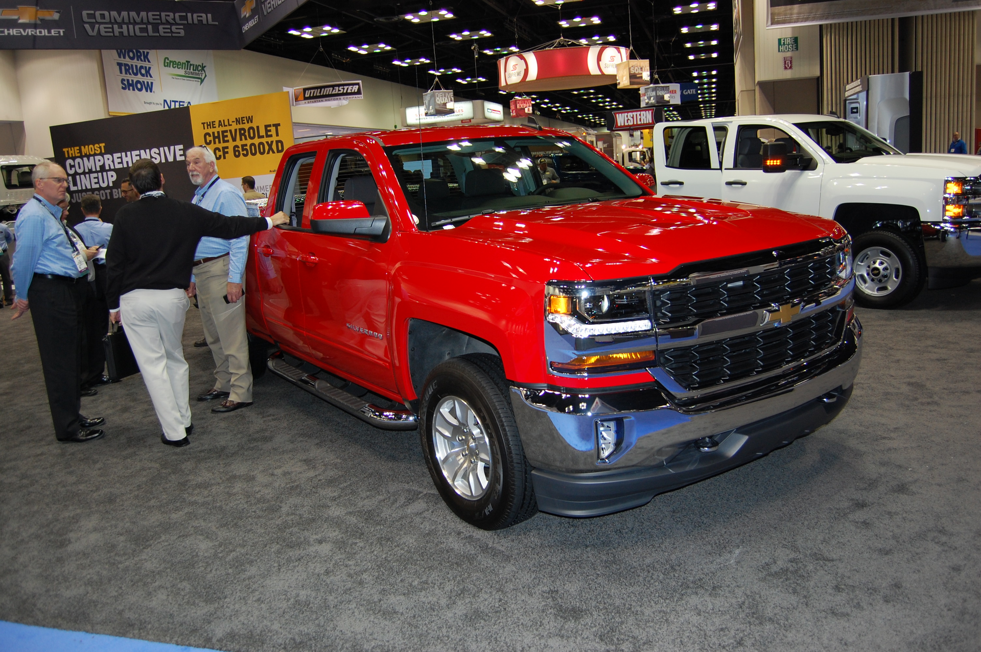 Functionality is now a key desire among work truck fleets though increased fuel efficiency remains a constant too Photo by Sean Kilcarr for Fleet Owner