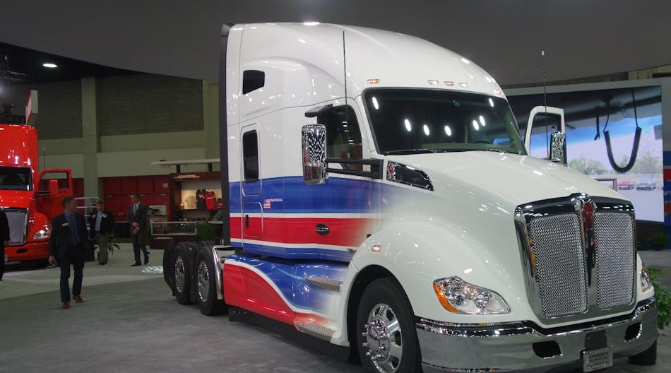Nicknamed &ldquo;The Driver&rsquo;s Truck,&rdquo; this specially optioned Kenworth T680 Advantage 76-in. sleeper tractor was center stage at the company&rsquo;s Mid American Trucking Show booth. Filled with advanced driver assistance technologies such as the Bendix Wingman Fusion system, it has an optional &ldquo;Driver&rsquo;s Studio&rdquo; interior package